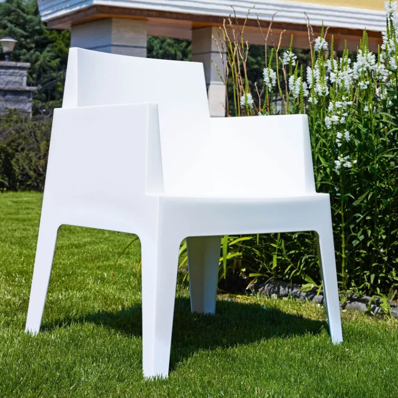 Box Fauteuil de terrasse moderne en polypropylène* Chaise De Jardin|Fauteuil De Jardin
