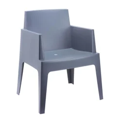 Box Fauteuil de terrasse moderne en polypropylène* Chaise De Jardin|Fauteuil De Jardin