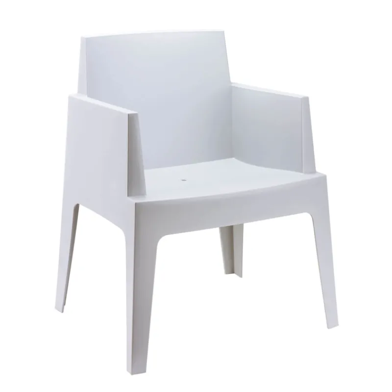 Box Fauteuil de terrasse moderne en polypropylène* Chaise De Jardin|Fauteuil De Jardin