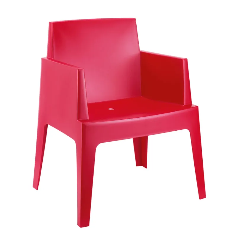 Box Fauteuil de terrasse moderne en polypropylène* Chaise De Jardin|Fauteuil De Jardin