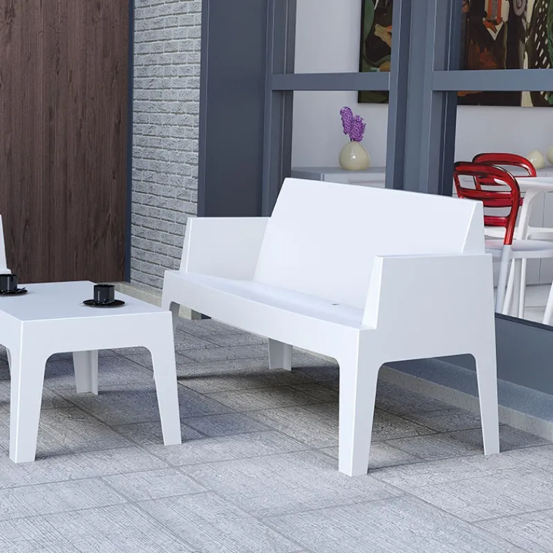 Box Sofa Banquette de jardin en polypropylène* Fauteuil De Jardin