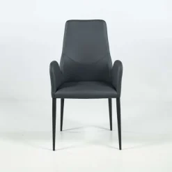 Europea Bridge Mathilde Fauteuil moderne en synthétique et métal fabriqué en Italie* Chaise De Salle à Manger|Chaise De Cuisine