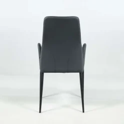 Europea Bridge Mathilde Fauteuil moderne en synthétique et métal fabriqué en Italie* Chaise De Salle à Manger|Chaise De Cuisine