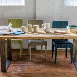 Kok BridgetChaise en loom tressé* Chaise De Salle à Manger