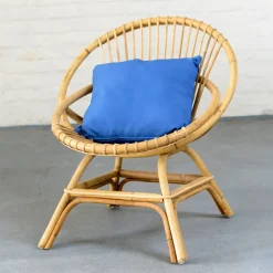Kok BrigitteFauteuil coquille en rotin* Chaise Salon|Chaise Pour Chambre