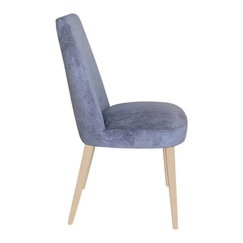 Lujosa Brisa Chaise confortable en tissu pieds bois* Chaise De Salle à Manger|Chaise Salon