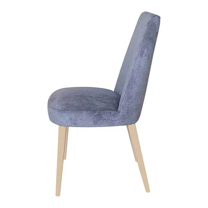 Lujosa Brisa Chaise confortable en tissu pieds bois* Chaise De Salle à Manger|Chaise Salon