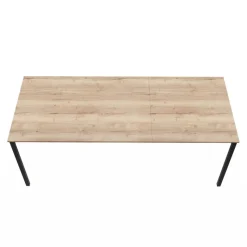 Perfecta Cabrio Table snack rectangulaire extensible en stratifié fabriquée en Belgique* Table De Salle à Manger