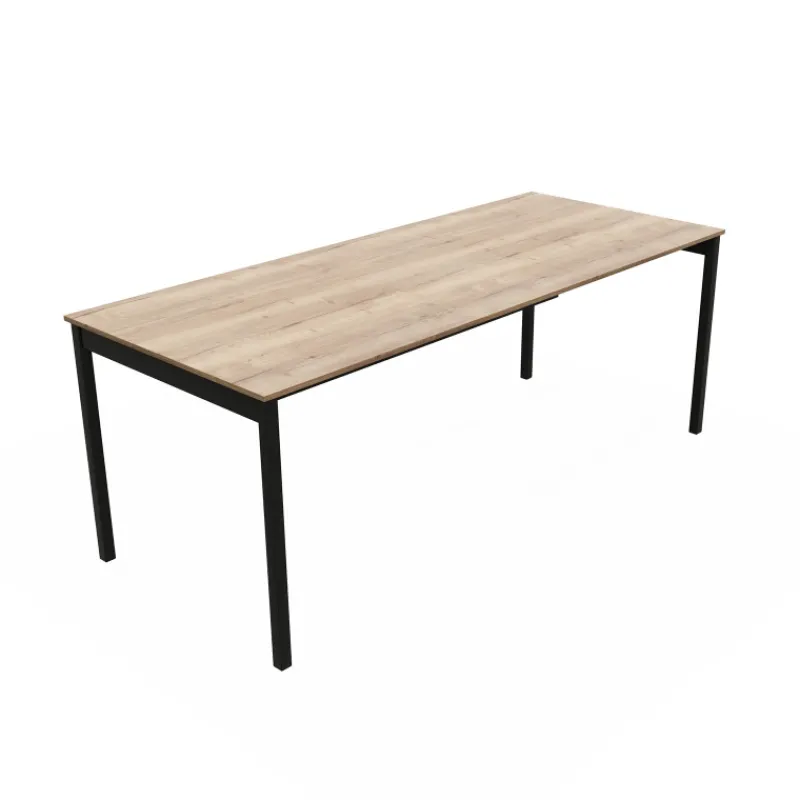 Perfecta Cabrio Table snack rectangulaire extensible en stratifié fabriquée en Belgique* Table De Salle à Manger