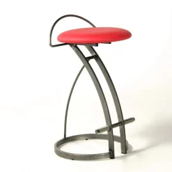 Carrier Café ® Tabouret snack moderne sans dossier en synthétique et métal* Tabouret De Bar (assise +/- 80 Cm)|Tabouret Snack (assise +/- 65 Cm)