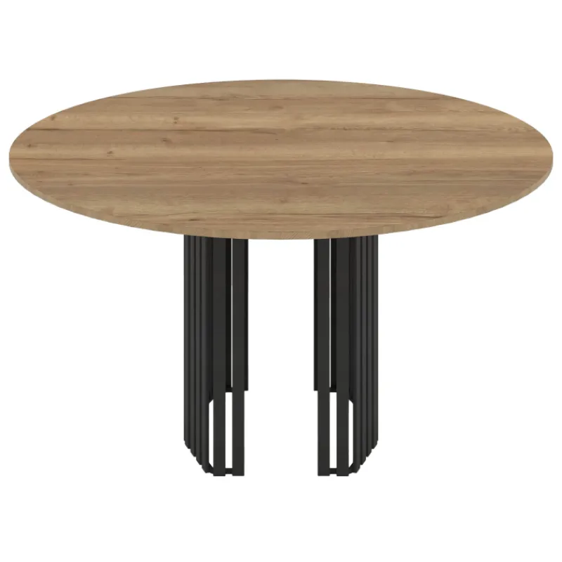 Perfecta Canvas Table design ronde avec pied central en métal* Table De Salle à Manger