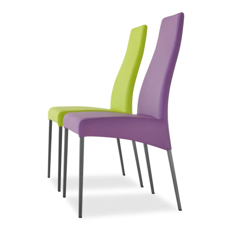Airnova Carla Chaise de salle à manger italienne en synthétique* Chaise De Cuisine|Chaise De Salle à Manger