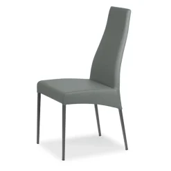 Airnova Carla Chaise en cuir de salle à manger italienne* Chaise De Salle à Manger