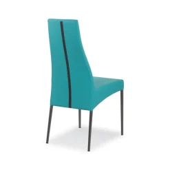 Airnova Carla Chaise en cuir de salle à manger italienne* Chaise De Salle à Manger