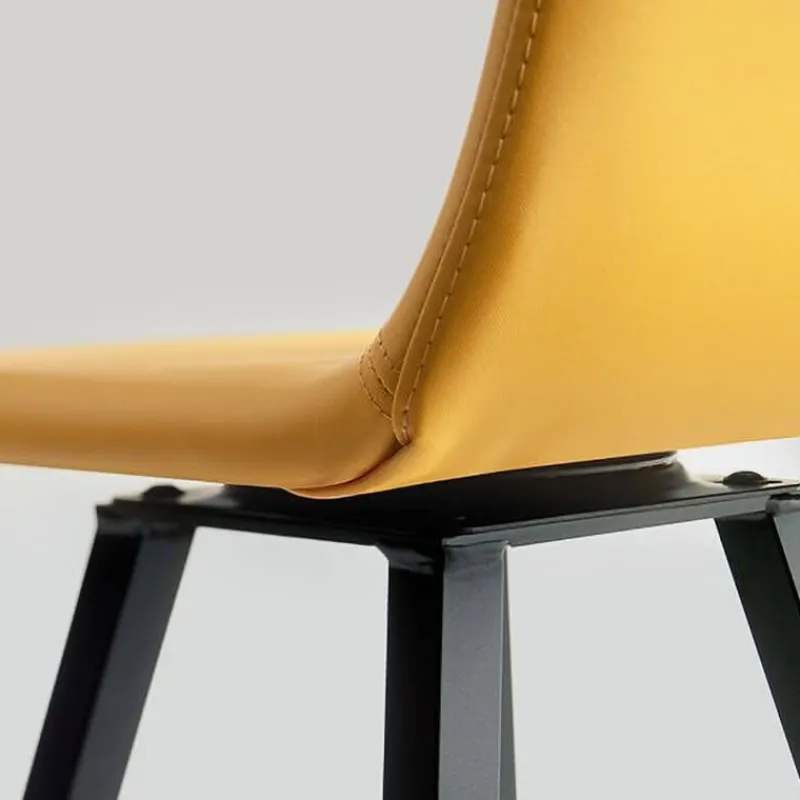 Europea Carlos Tabouret snack pivotant rembourré avec pieds en métal* Tabouret Snack (assise +/- 65 Cm)|Tabouret De Bar (assise +/- 80 Cm)