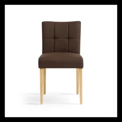Mobitec Carré ® Chaise rembourrée en bois et tissu* Chaise De Salle à Manger|Chaise Salon