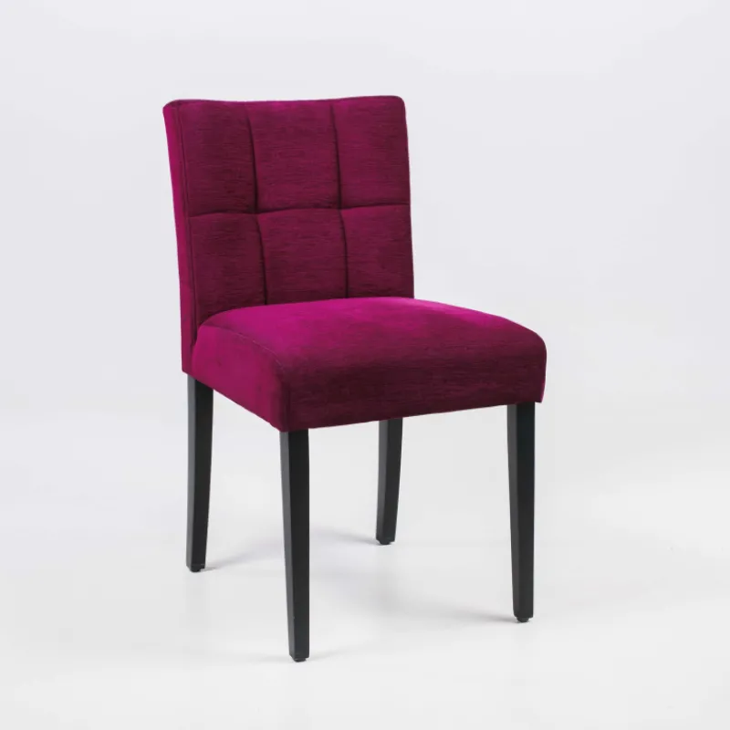 Mobitec Carré ® Chaise rembourrée en bois et tissu* Chaise De Salle à Manger|Chaise Salon
