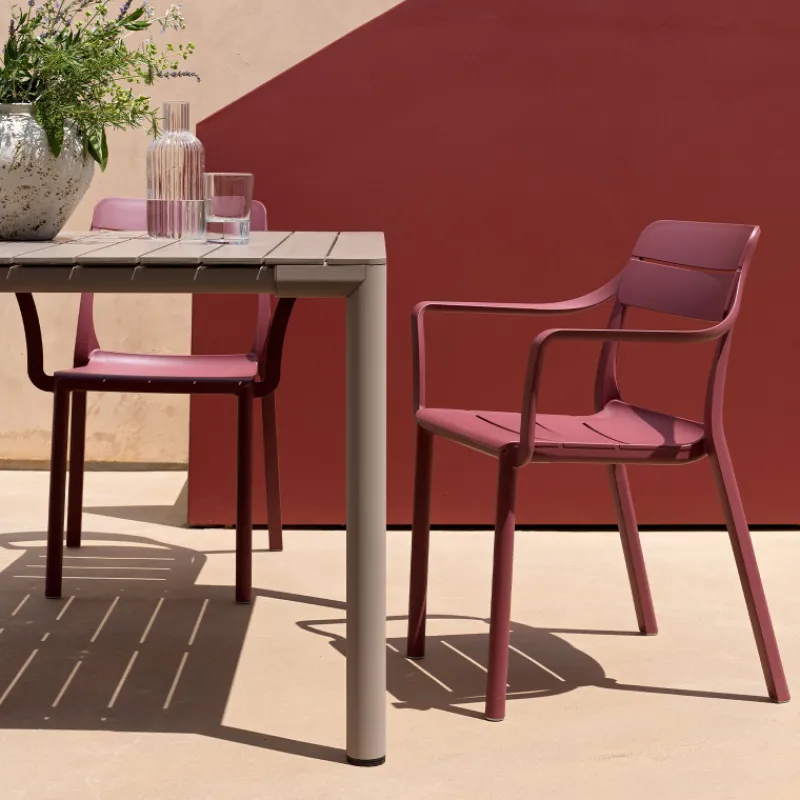 Cassia Fauteuil de jardin empilable en polypropylène* Fauteuil De Jardin|Chaise De Jardin