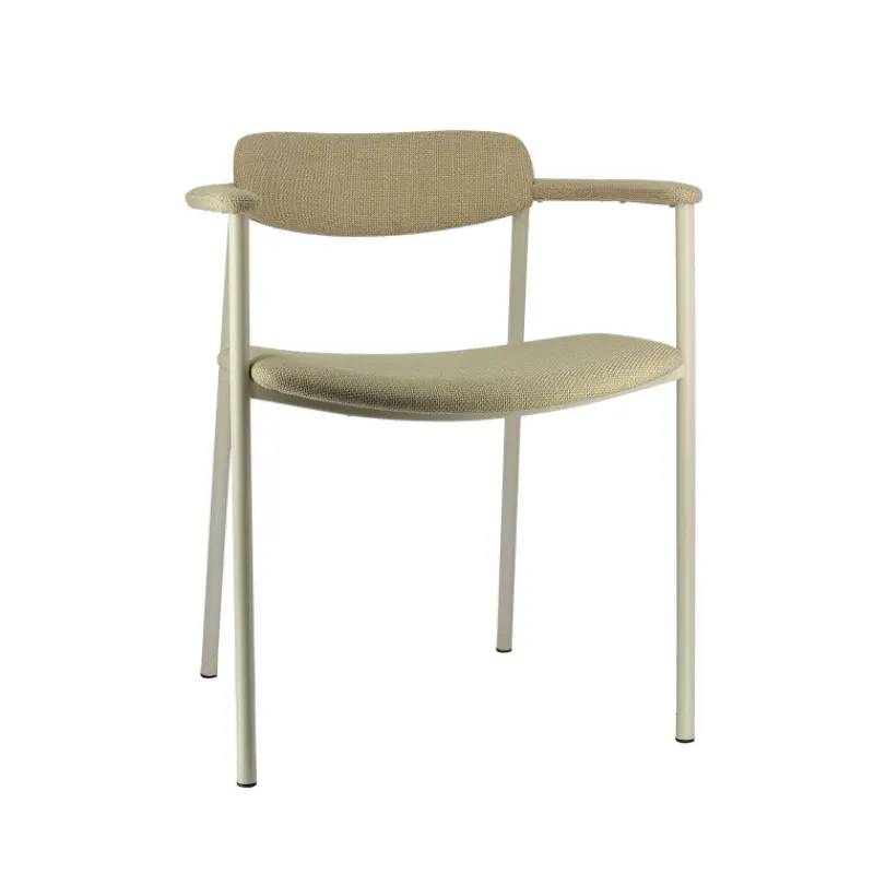 Perfecta Cassis Fauteuil moderne en tissu avec accoudoirs et pieds en métal* Chaise De Salle à Manger|Fauteuil De Salon