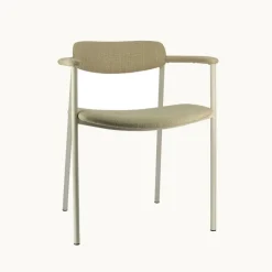 Perfecta Cassis Fauteuil moderne en tissu avec accoudoirs et pieds en métal* Chaise De Salle à Manger|Fauteuil De Salon