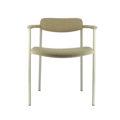 Perfecta Cassis Fauteuil moderne en tissu avec accoudoirs et pieds en métal* Chaise De Salle à Manger|Fauteuil De Salon