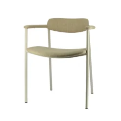 Perfecta Cassis Fauteuil moderne en tissu avec accoudoirs et pieds en métal* Chaise De Salle à Manger|Fauteuil De Salon