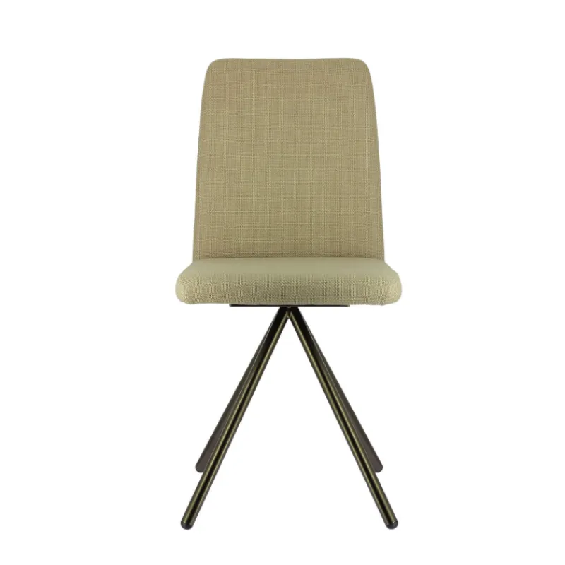 Perfecta Charentes Chaise moderne en tissu et pieds métal* Chaise De Salle à Manger