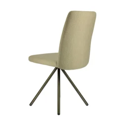 Perfecta Charentes Chaise moderne en tissu et pieds métal* Chaise De Salle à Manger