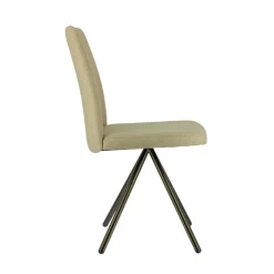 Perfecta Charentes Chaise moderne en tissu et pieds métal* Chaise De Salle à Manger