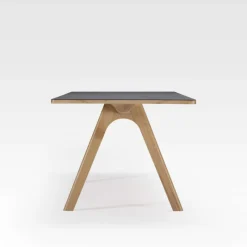 Dasras Chevron Table de designer en céramique et bois* Table De Salle à Manger