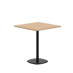 Perfecta Circa Petite table de cuisine carrée en stratifié avec pied central* Table De Cuisine|Table Pour Petit Espace