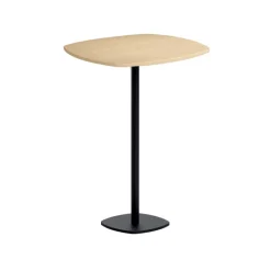 Perfecta Circa Table de bar carrée aux bords arrondis avec pied central* Table De Cuisine|Table Pour Petit Espace