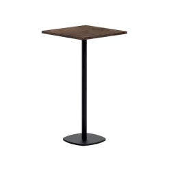 Perfecta Circa Table de cuisine carrée mange debout 60 x 60 cm en stratifié et pied central* Table De Cuisine|Table Pour Petit Espace