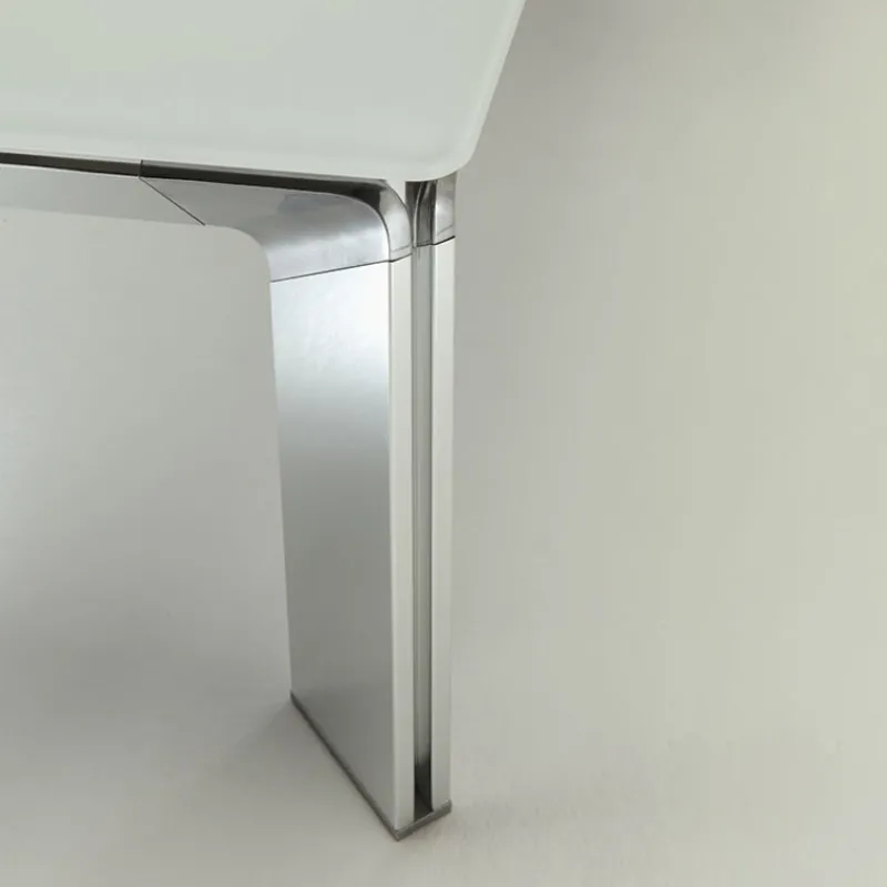 Dexo Class Table basse carrée italienne en verre trempé* Table De Salon