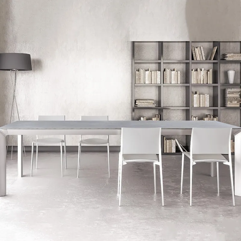 Dexo Class Table rectangle en céramique fabriquée en Italie* Table De Salle à Manger