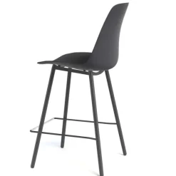 Perfecta Claudio Tabouret snack moderne avec coque en polypropylène* Tabouret Snack (assise +/- 65 Cm)|Tabouret De Bar (assise +/- 80 Cm)