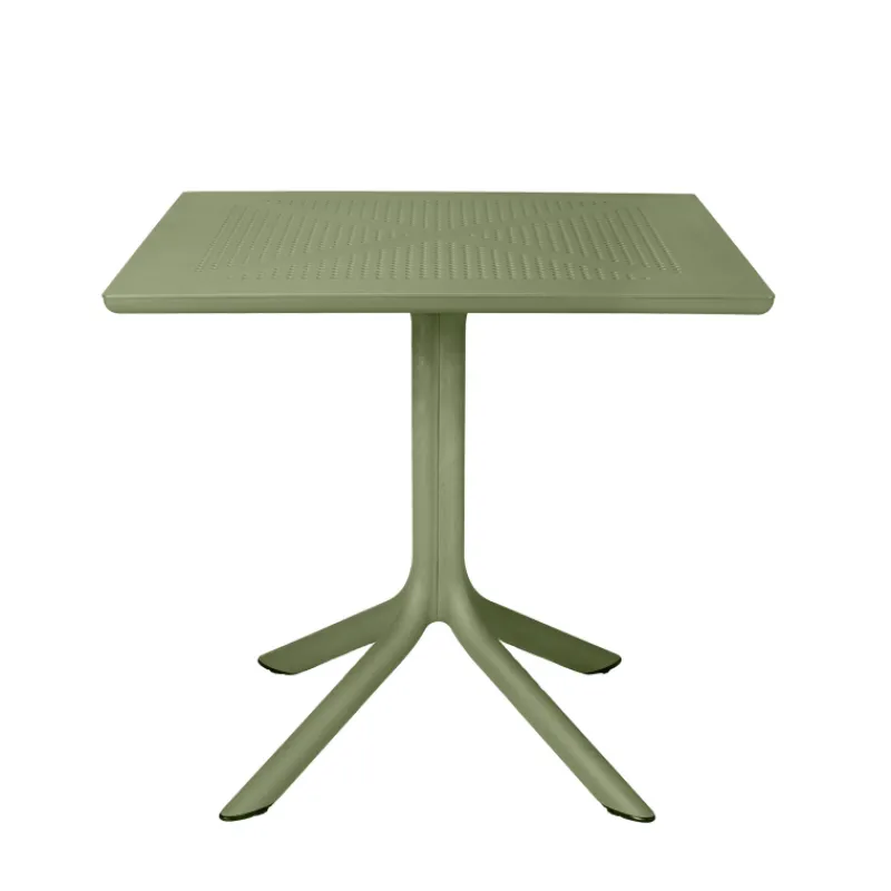Clip Petite table de jardin carrée en polypropylène* Table De Jardin