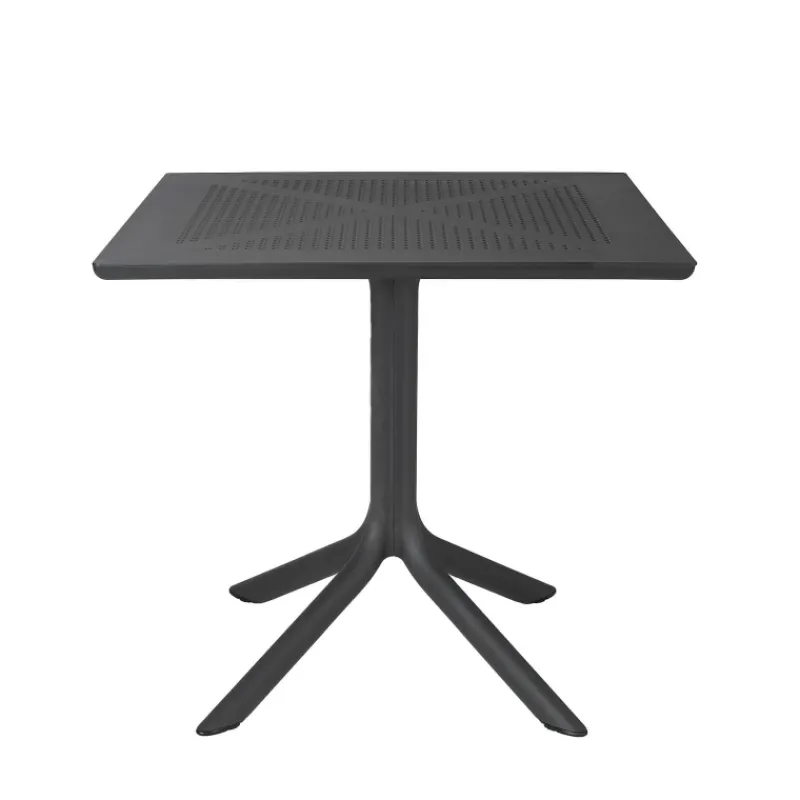 Clip Petite table de jardin carrée en polypropylène* Table De Jardin