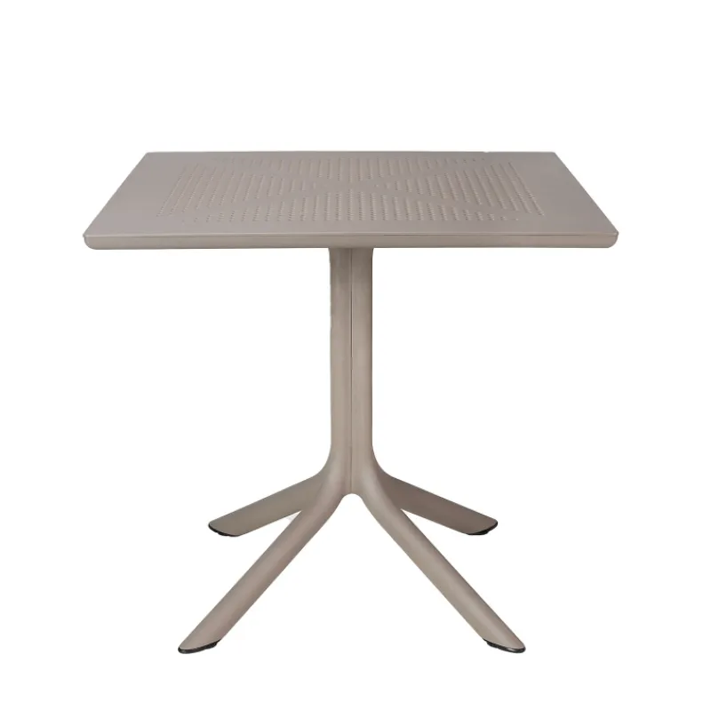 Clip Petite table de jardin carrée en polypropylène* Table De Jardin