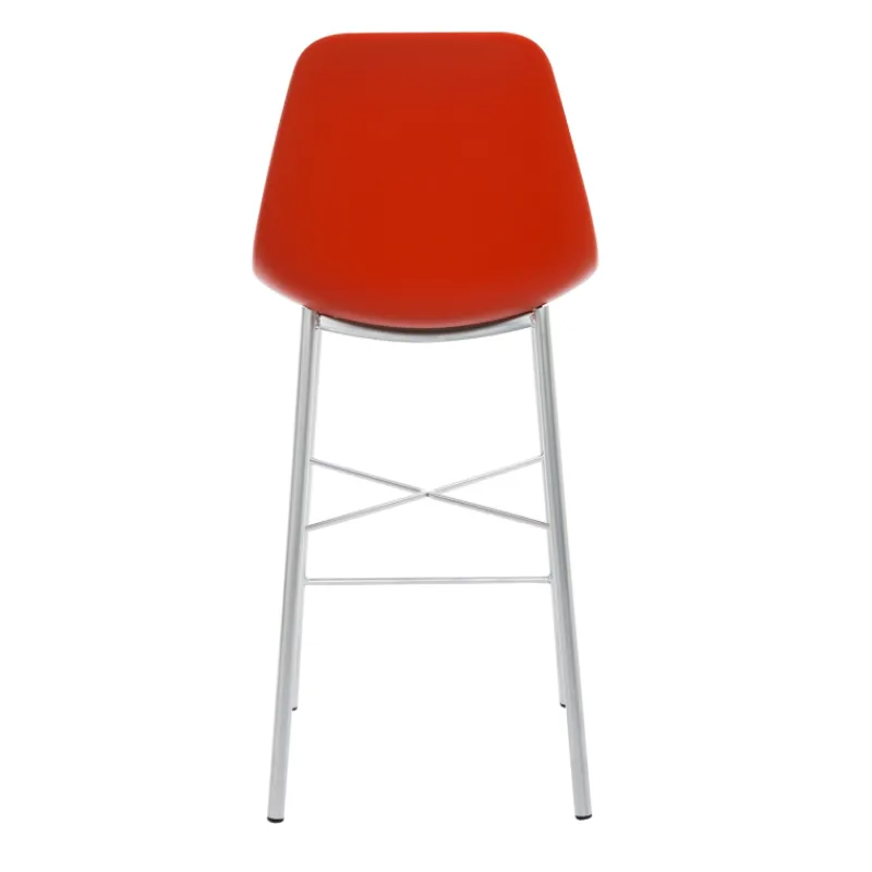 Perfecta Cloe Tabouret snack moderne en polypropylène et métal* Tabouret Snack (assise +/- 65 Cm)|Tabouret De Bar (assise +/- 80 Cm)