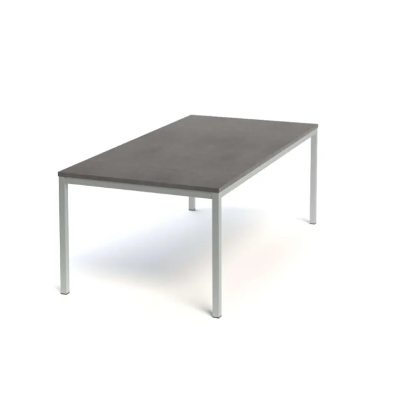 Perfecta Cobra Table rectangulaire plateau stratifié et pieds en métal* Table De Cuisine