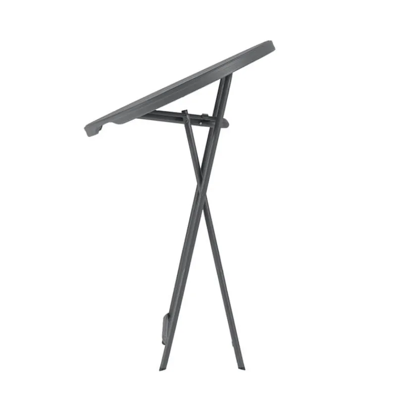 CocktailTable pliante mange debout hauteur 110 cm gris foncé* Table Pour Petit Espace