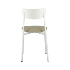 Carrier Colette ® Chaise française en métal avec assise en simili rembourrée* Chaise De Cuisine|Chaise De Salle à Manger