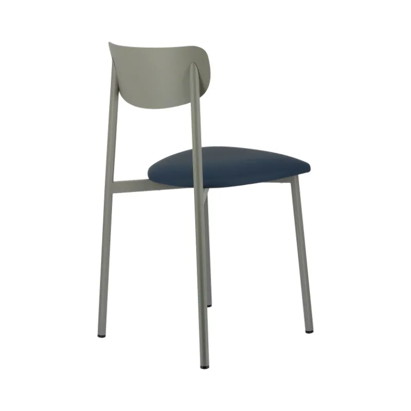 Carrier Colette ® Chaise française en métal avec assise en simili rembourrée* Chaise De Cuisine|Chaise De Salle à Manger