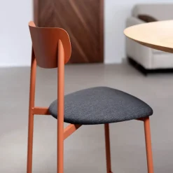 Carrier Colette ® Tabouret snack français en métal avec assise en tissu* Tabouret Snack (assise +/- 65 Cm)|Tabouret De Bar (assise +/- 80 Cm)