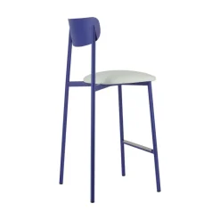 Carrier Colette ® Tabouret snack français en métal avec assise en simili rembourrée* Tabouret Snack (assise +/- 65 Cm)|Tabouret De Bar (assise +/- 80 Cm)