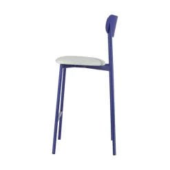 Carrier Colette ® Tabouret snack français en métal avec assise en simili rembourrée* Tabouret Snack (assise +/- 65 Cm)|Tabouret De Bar (assise +/- 80 Cm)