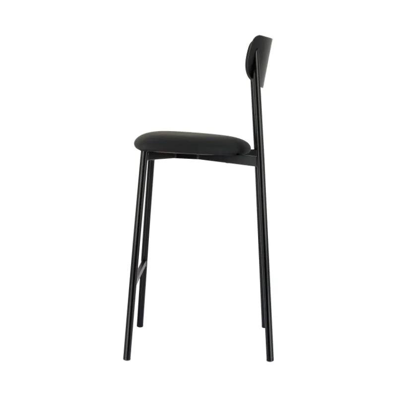 Carrier Colette ® Tabouret snack français en métal avec assise en simili rembourrée* Tabouret Snack (assise +/- 65 Cm)|Tabouret De Bar (assise +/- 80 Cm)