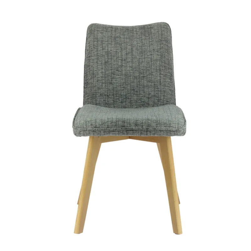 ColineChaise rembourrée en tissu avec pieds en bois* Chaise De Salle à Manger|Chaise Salon