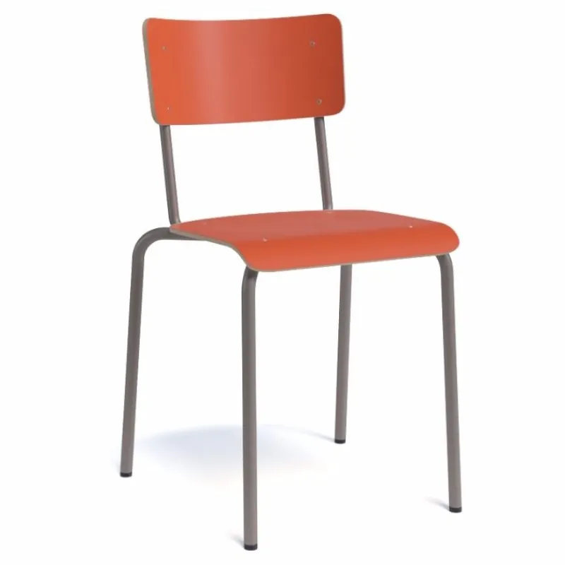 Perfecta Collège Chaise d'écolier vintage en métal et bois* Chaise De Cuisine